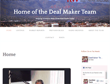 Tablet Screenshot of dealmakerteam.com